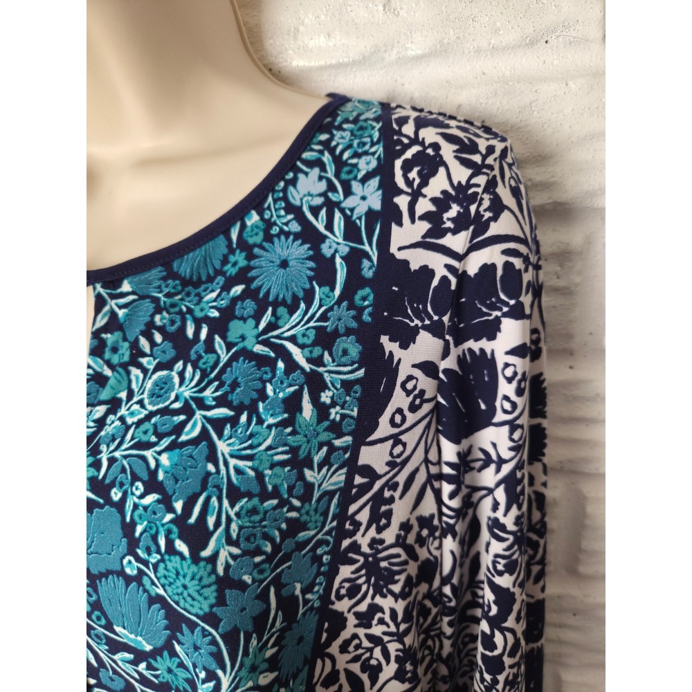 Lot of 3 SUSAN GRAVER Stretch Pullover Tunic top Women's size XS Liquid Knit - Picture 12 of 16